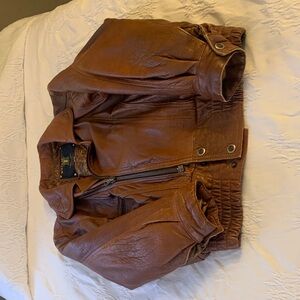 Tuareg vintage Italian Leather Jacket